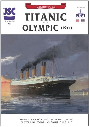 Brytyjski transatlantyk TITANIC lub Olympic - Image 1