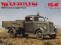 Typ 2,5-32 (1,5 to), WWII German Light Truck