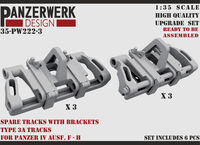 Spare Tracks With Brackets Type 3A Tracks For Panzer IV Ausf. F-H