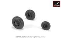 F-117A wheels w/ weighted tires