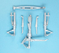 Dassault Rafale M - Landing Gear (designed to be used with Hasegawa, Heller, Italeri and Revell kits) - Image 1