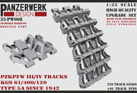 PzKpfw III/IV Tracks KGS 61/400/120 Type 5A, Since 1942