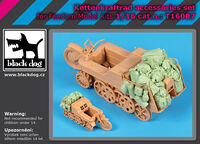 Kettenkraftrad Accessories Set (For Freedom Model Kits)