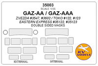 GAZ-АА / GAZ-ААА (ZVEZDA / TOKO / EASTERN EXPRESS ) - Double sided - Image 1