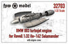 BMW 003 Turbojet Engine For He-162 Salamander (With Engine Cover) (For Revell)