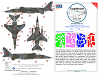 RAF Sepecat Jaguar Gr.1/Gr.3 - WRAP Camouflage Pattern Paint Masks - Image 1