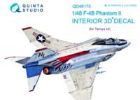 F-4B 3D-Printed and coloured Interior on decal paper - Image 1