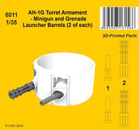 AH-1G Turret Armament - Minigun And Grenade Launcher Barrels (2 Of Each) - Image 1